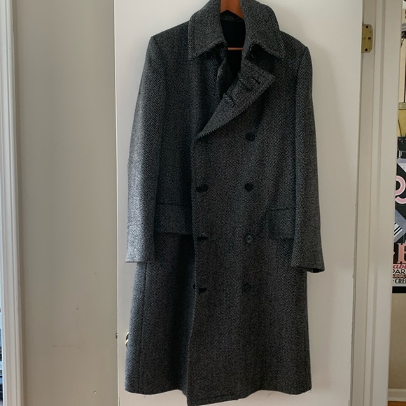 Burberry men’s long coat - Picture 1 of 8